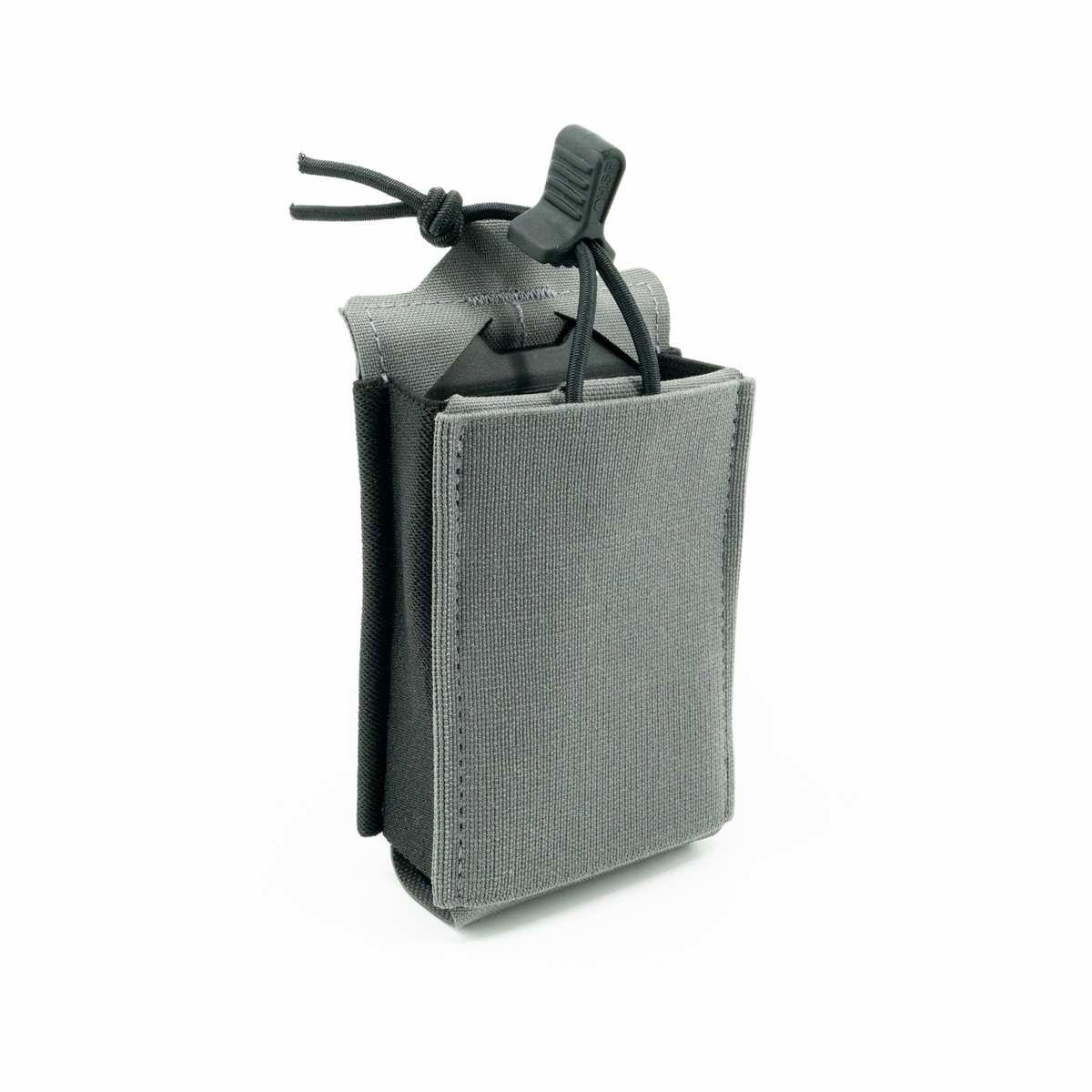 Haley Strategic Single Rifle Mag Pouch — Grey, product view 5