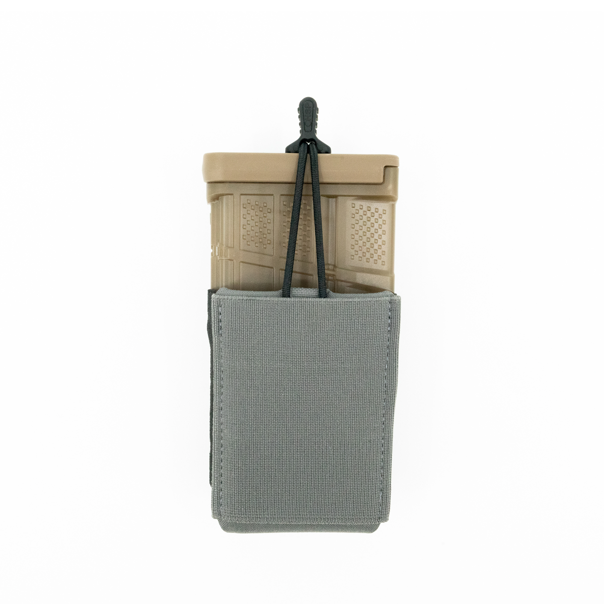 Haley Strategic Single Rifle Mag Pouch — Grey, product view 9