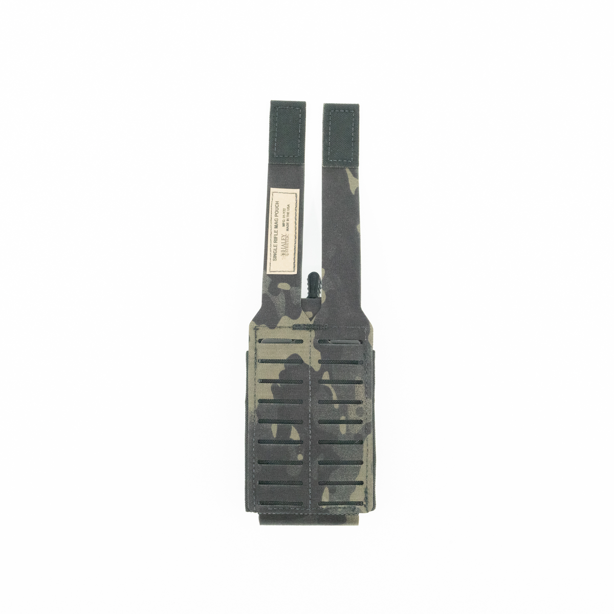 Haley Strategic Single Rifle Mag Pouch — Multicam Black, product view 4