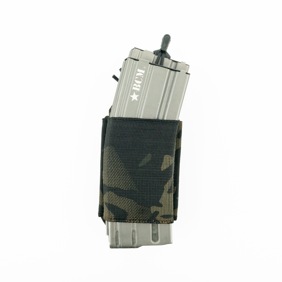 Haley Strategic Single Rifle Mag Pouch — Multicam Black, product view 2