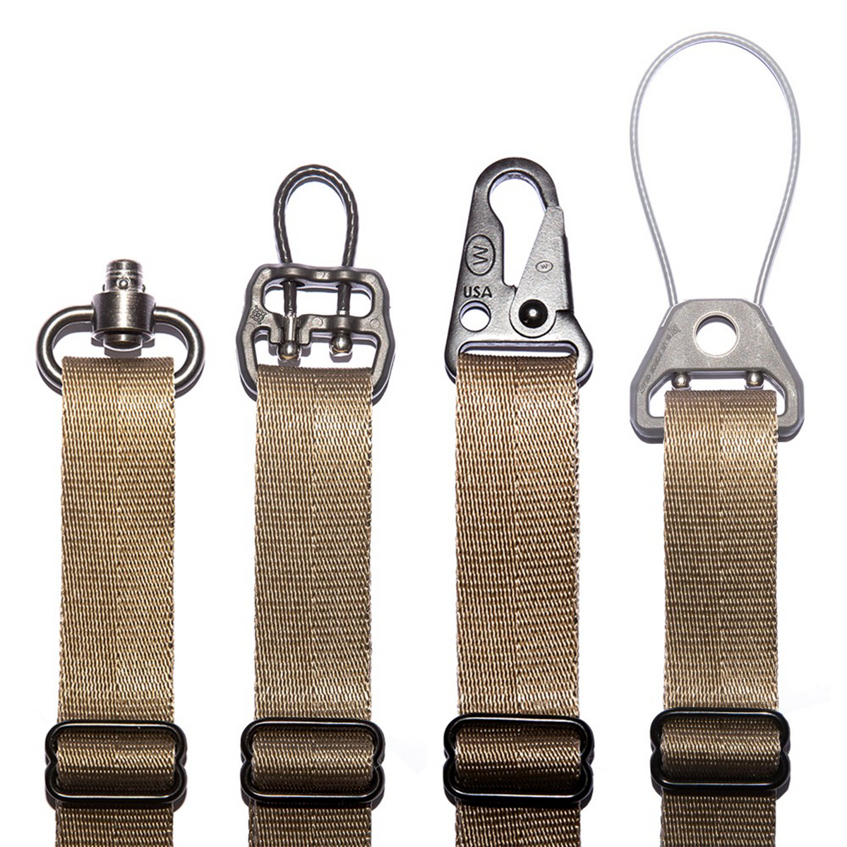Haley Strategic D3 Slick Sling — Coyote Brown, product view 3