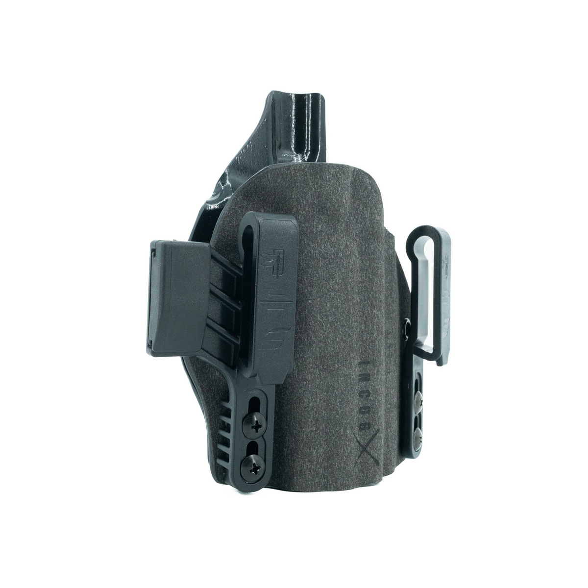 Haley Strategic Incog X Holster - Springfield Hellcat Pro/OSP — Grey, No Light Right, product view 3