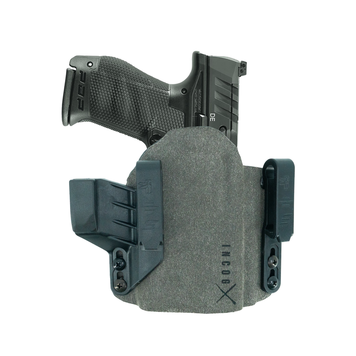 Haley Strategic Incog X Holster - Walther PDP — Grey, Small Light Right, product view 1 #color_grey
