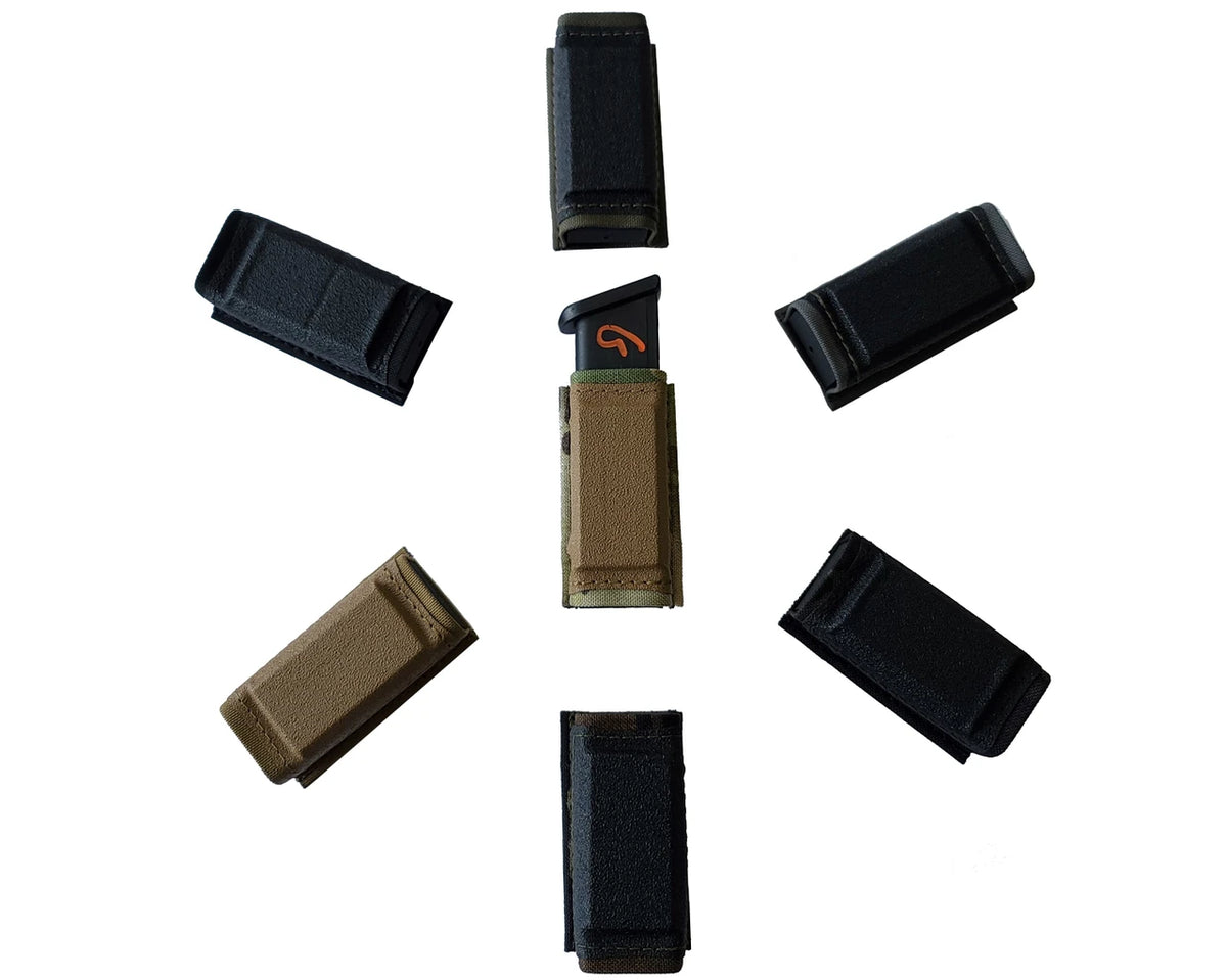 Esstac Magnet Single Pistol KYWI Pouch — manufacturer reference photo 5; pictured configuration/colors may differ from selection
