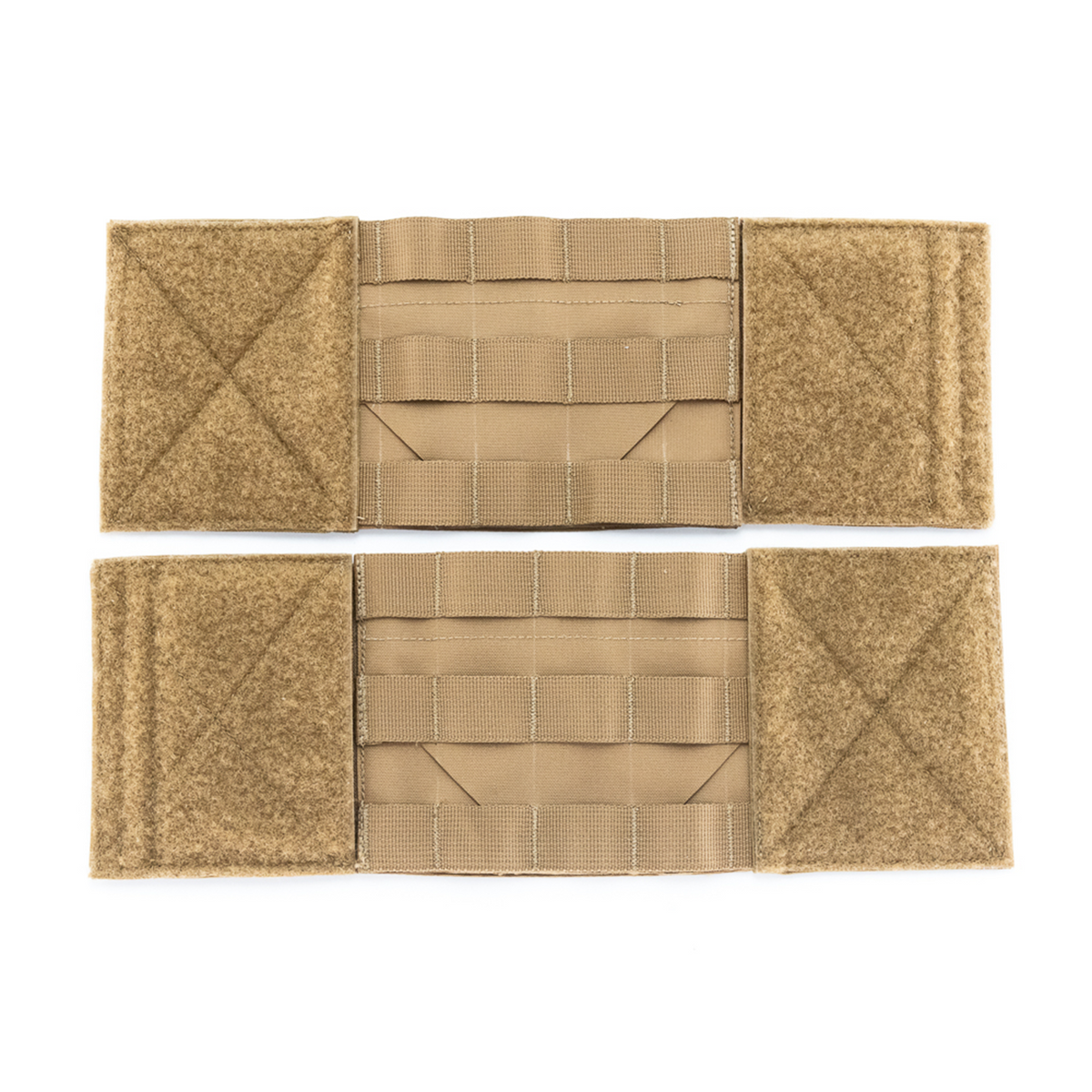 Haley Strategic Thorax MOLLE Cummerbund Pair — Coyote Brown, product view 1