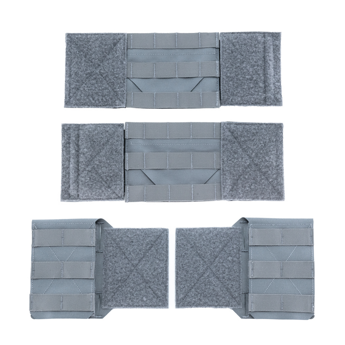 Haley Strategic Thorax Cummerbund and Side Entry Panel Set — Grey, product view 1