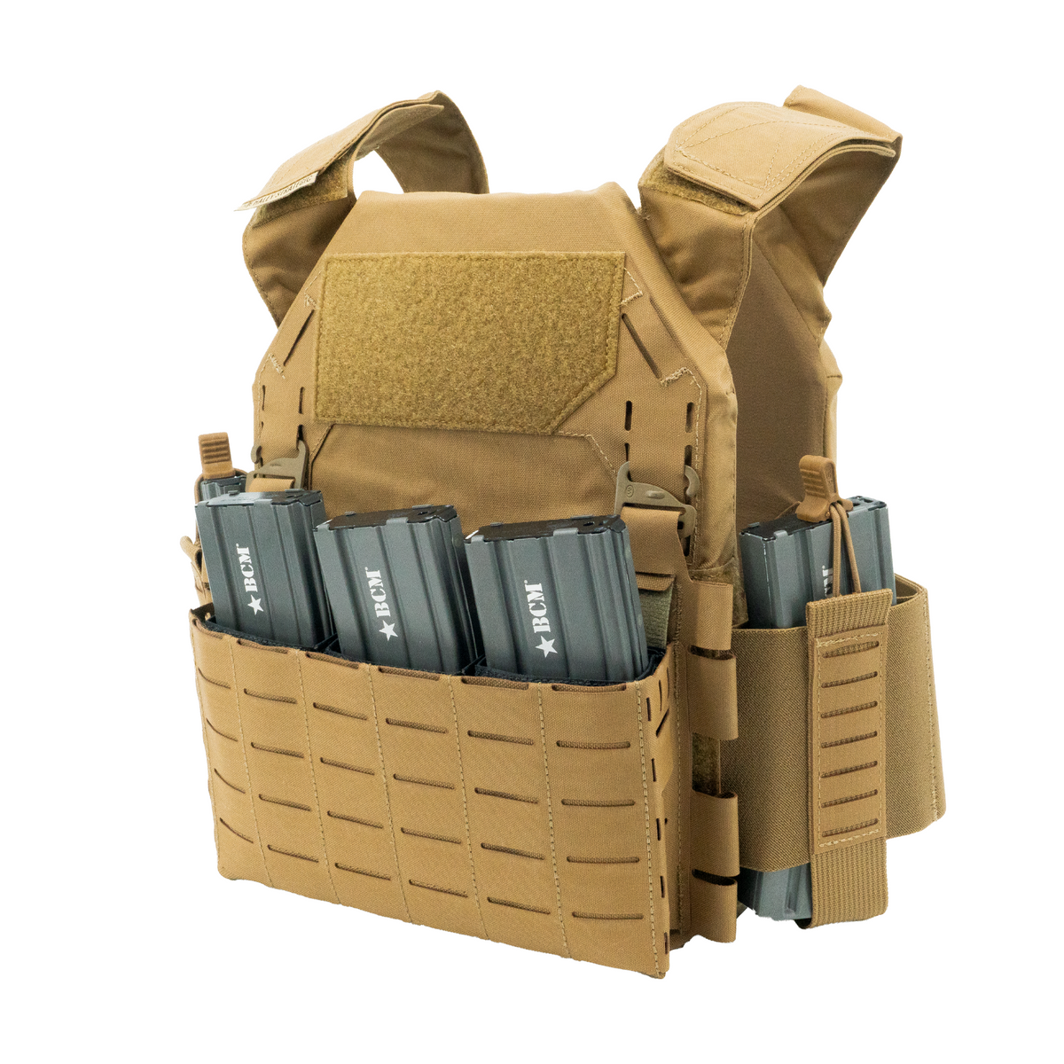 Haley Strategic Thorax Incog Plate Bags — Coyote Brown, product view 7