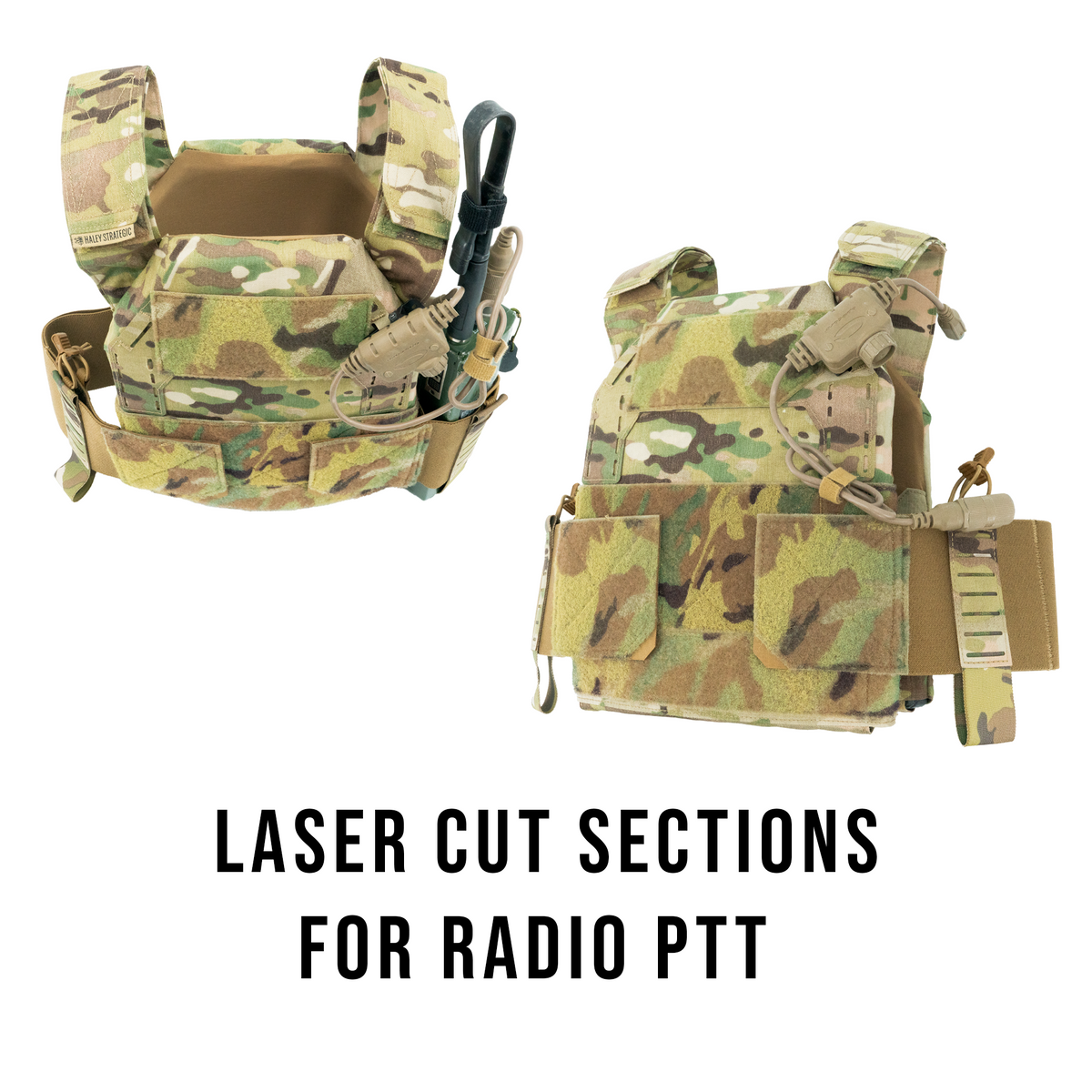 Haley Strategic Thorax Incog Plate Bags — Multicam, product view 9