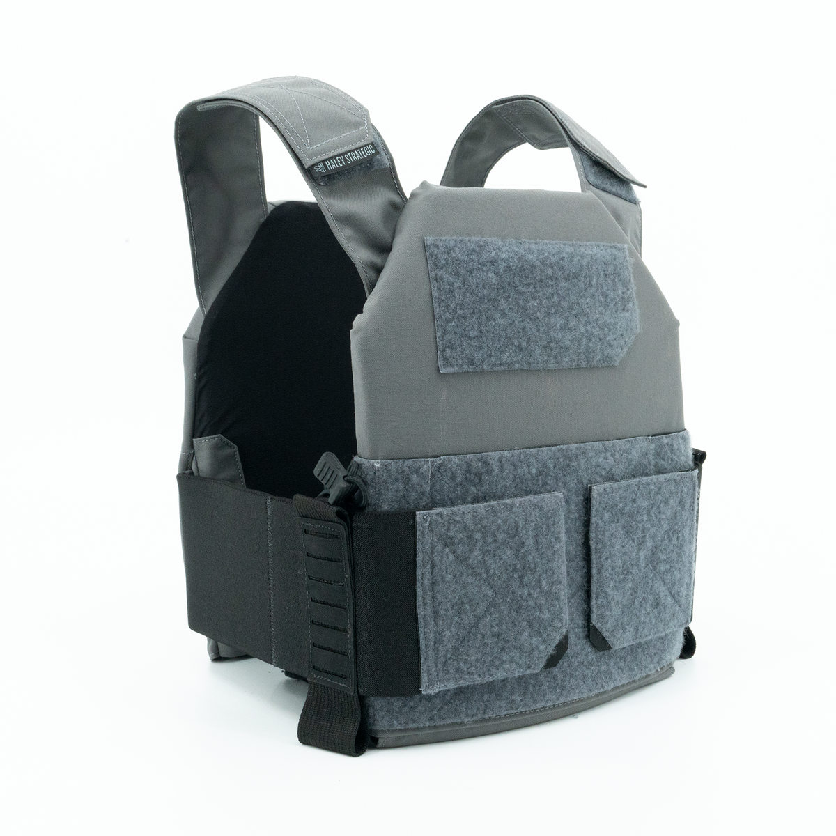 Haley Strategic Thorax Elastic Incog Cummberbund Pair — Grey, product view 2