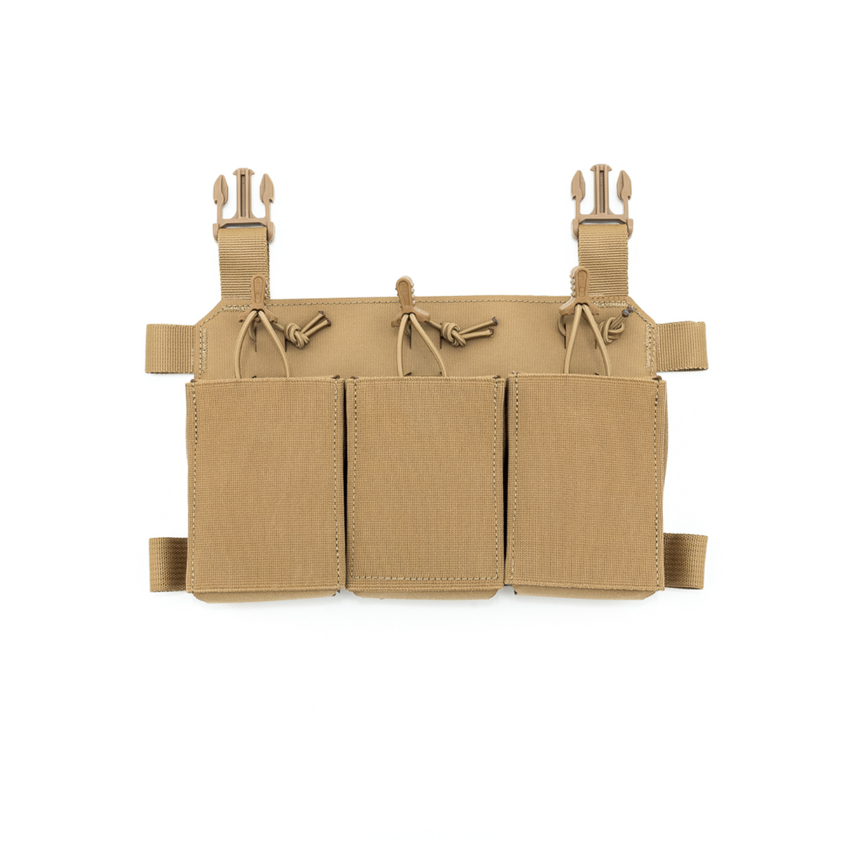 Haley Strategic Thorax Triple Rifle Mag Placard w/ MP2 — Coyote Brown, product view 1