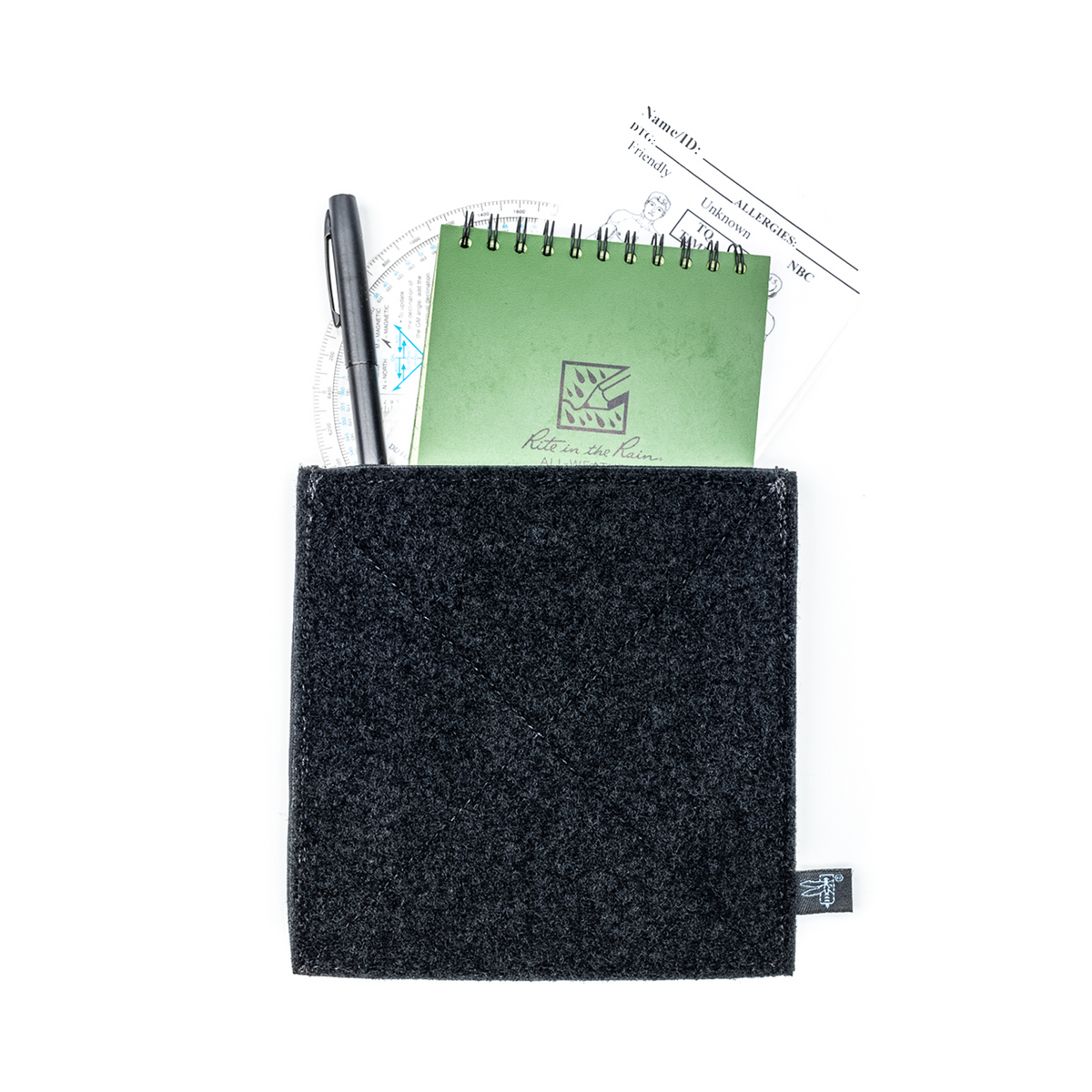 Haley Strategic Admin Wedge — Black, product view 1
