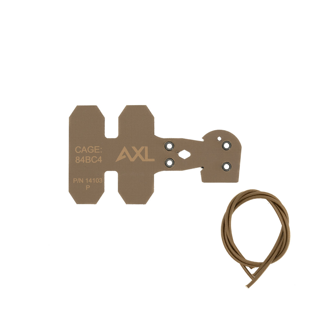 AXL Advanced CommSled – Peltor – Coyote Brown #finish_coyote brown