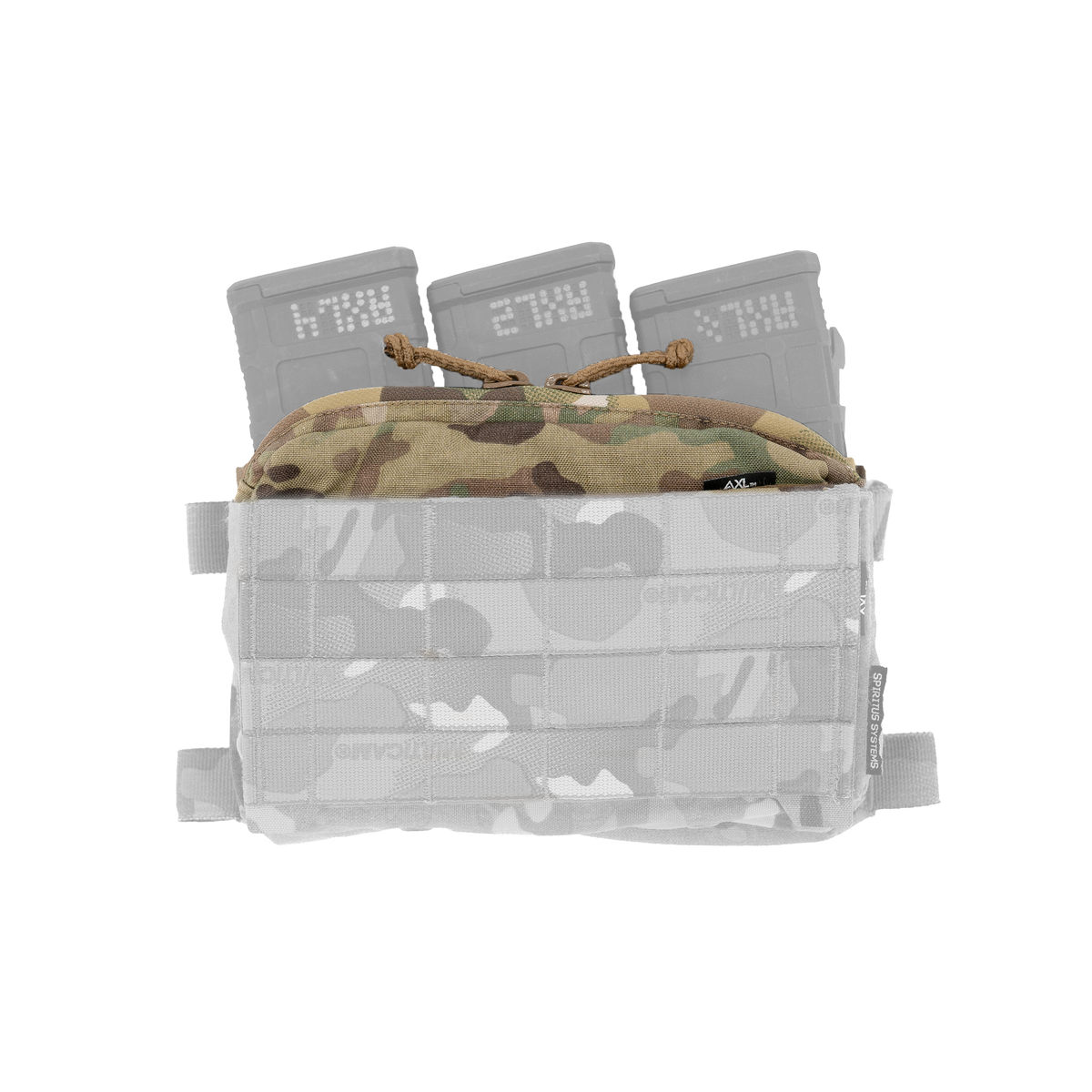 AXL Advanced Micro Fight Hi-Top Full Zipper Insert – Multicam – highlighted full zipper insert
