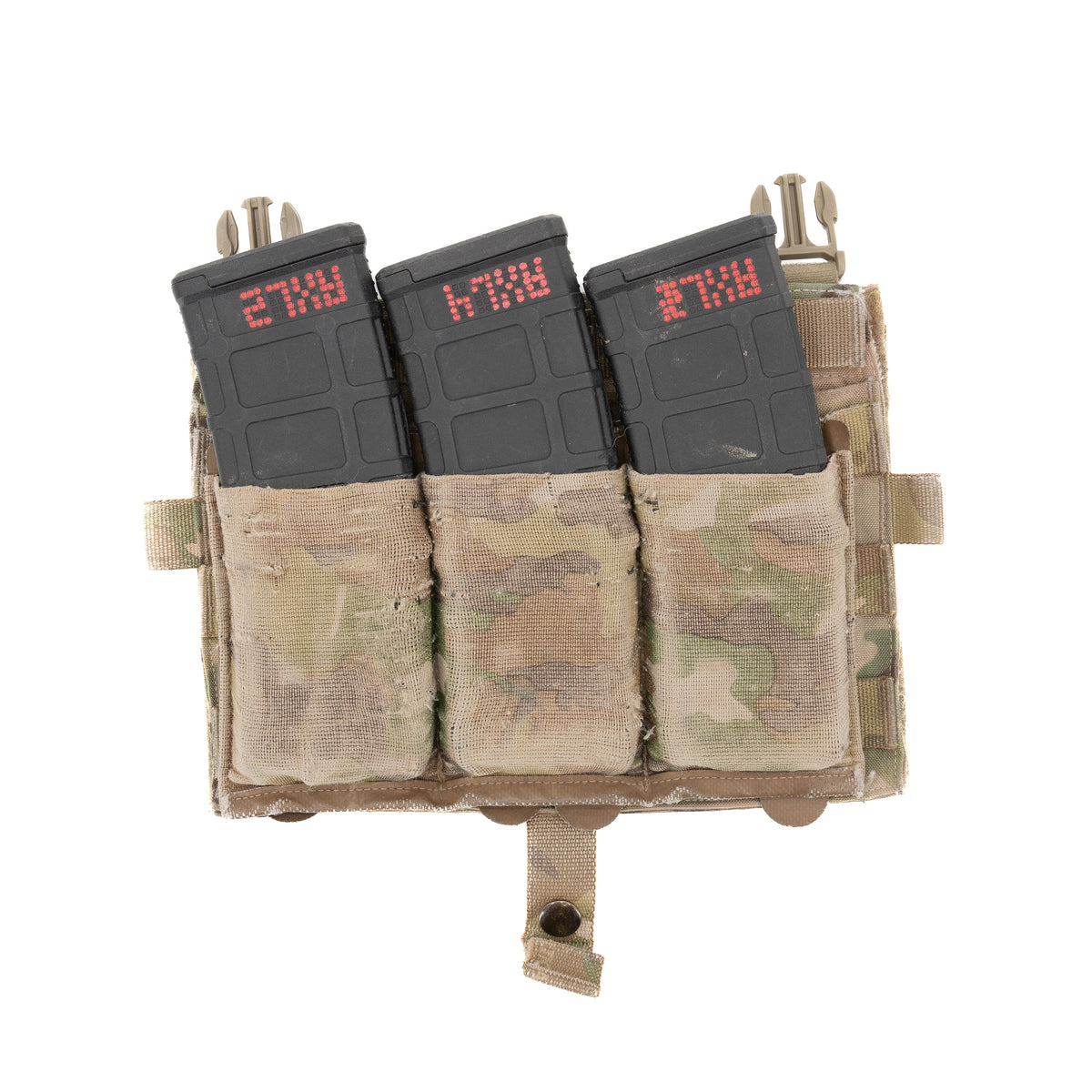 AXL Advanced Placard Conversion for Crye Front Flaps – Multicam – Multicam front flap installation