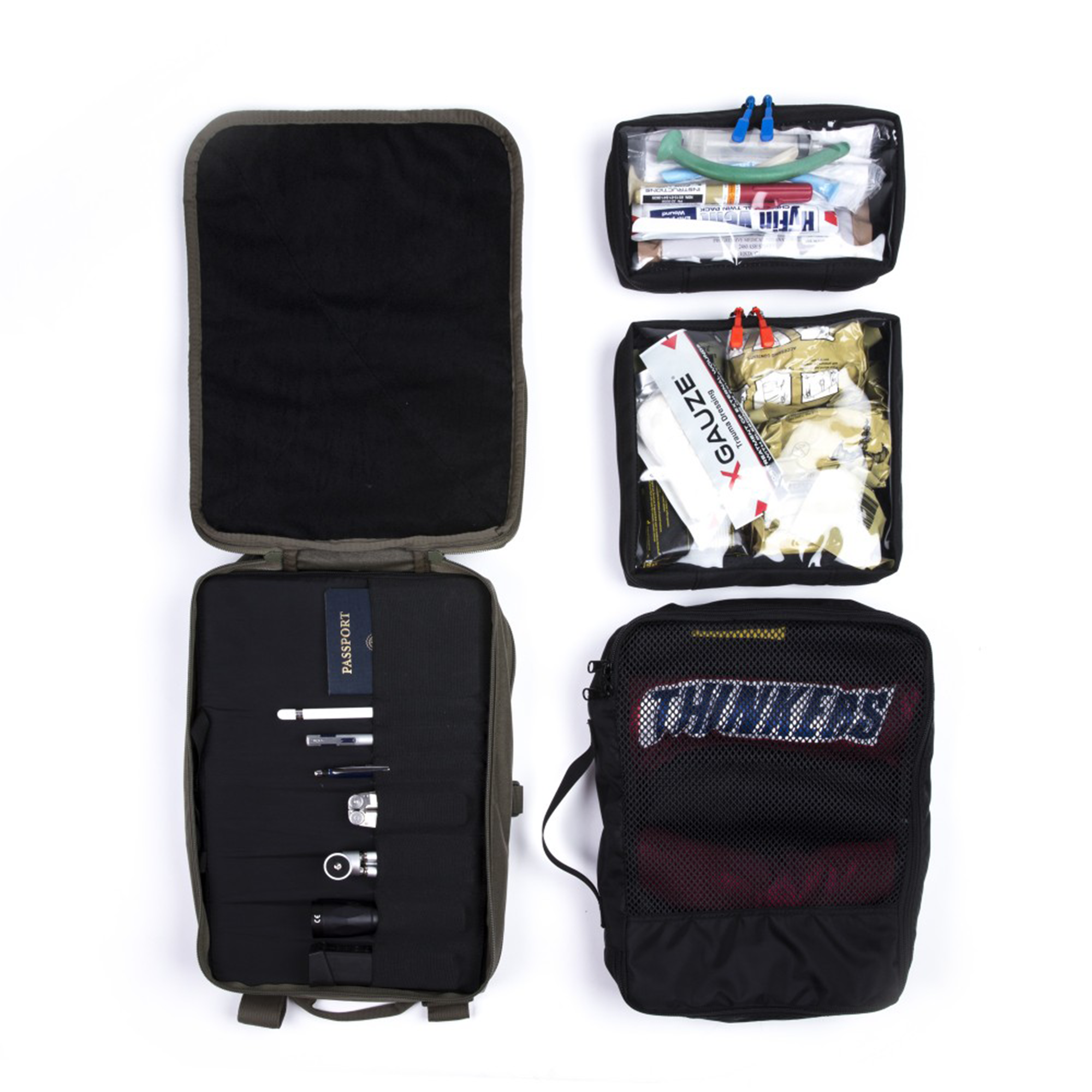 Haley Strategic Clear Top Zipper Bag Small