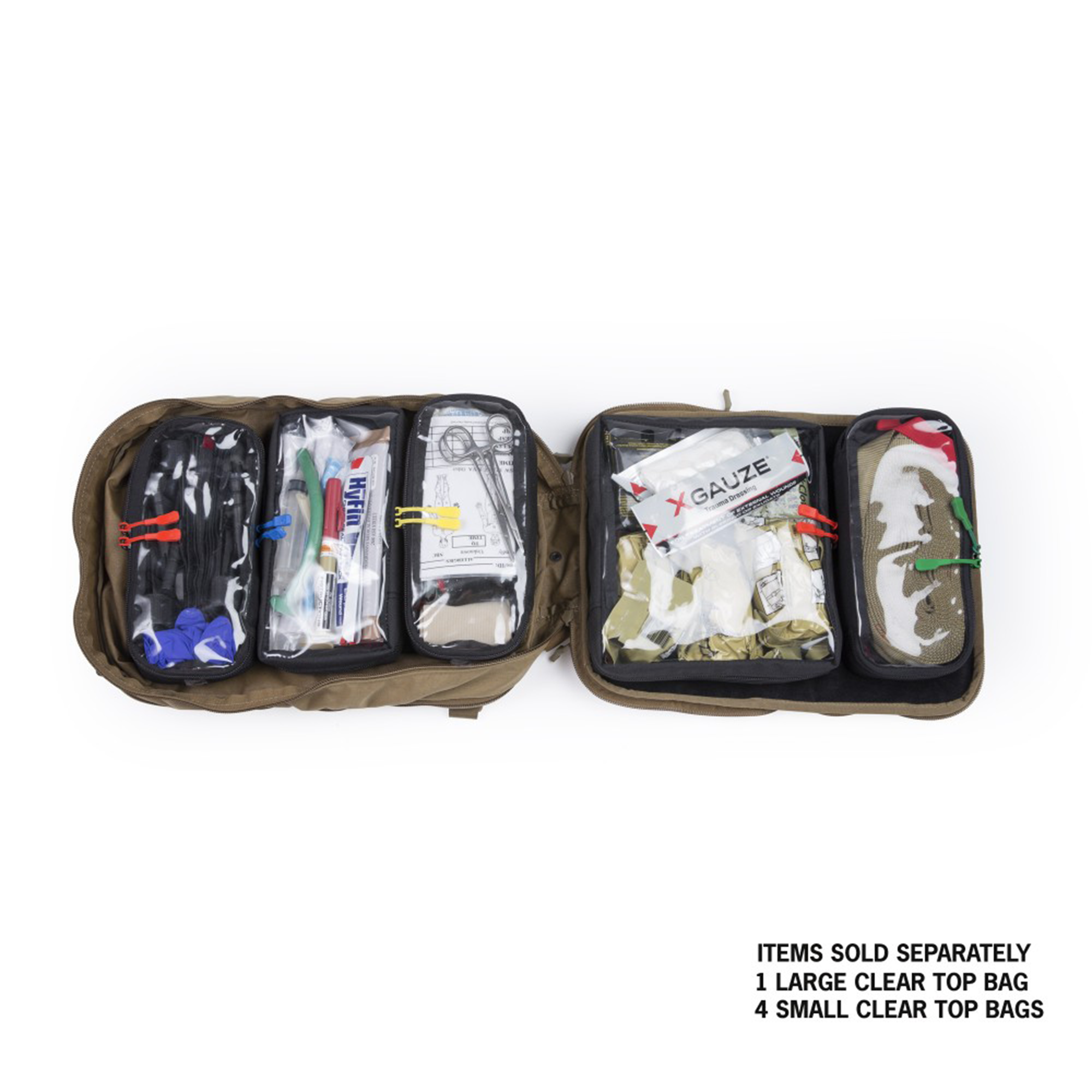 Haley Strategic Clear Top Zipper Bag Small