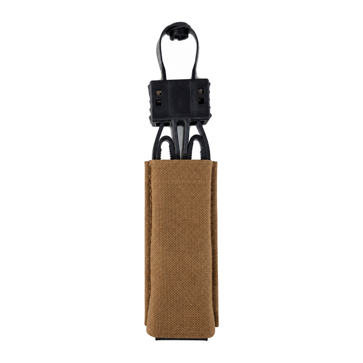 Esstac Cobra Cuff Single KYWI Pouch - Coyote Brown - colour illustration based on Esstac manufacturer photograph