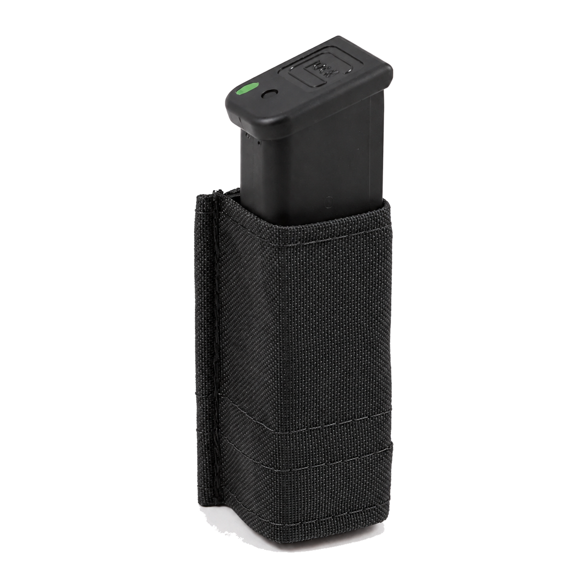 Esstac Single Pistol KYWI Pouch - Black - colour illustration based on Esstac manufacturer photograph