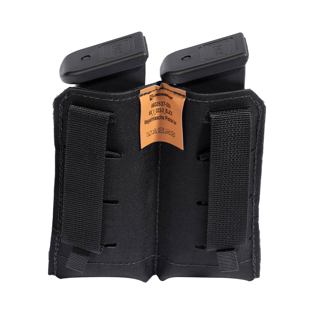 Lindnerhof Taktik Low-Profile Double Pistol Magazine Pouch MX023-2