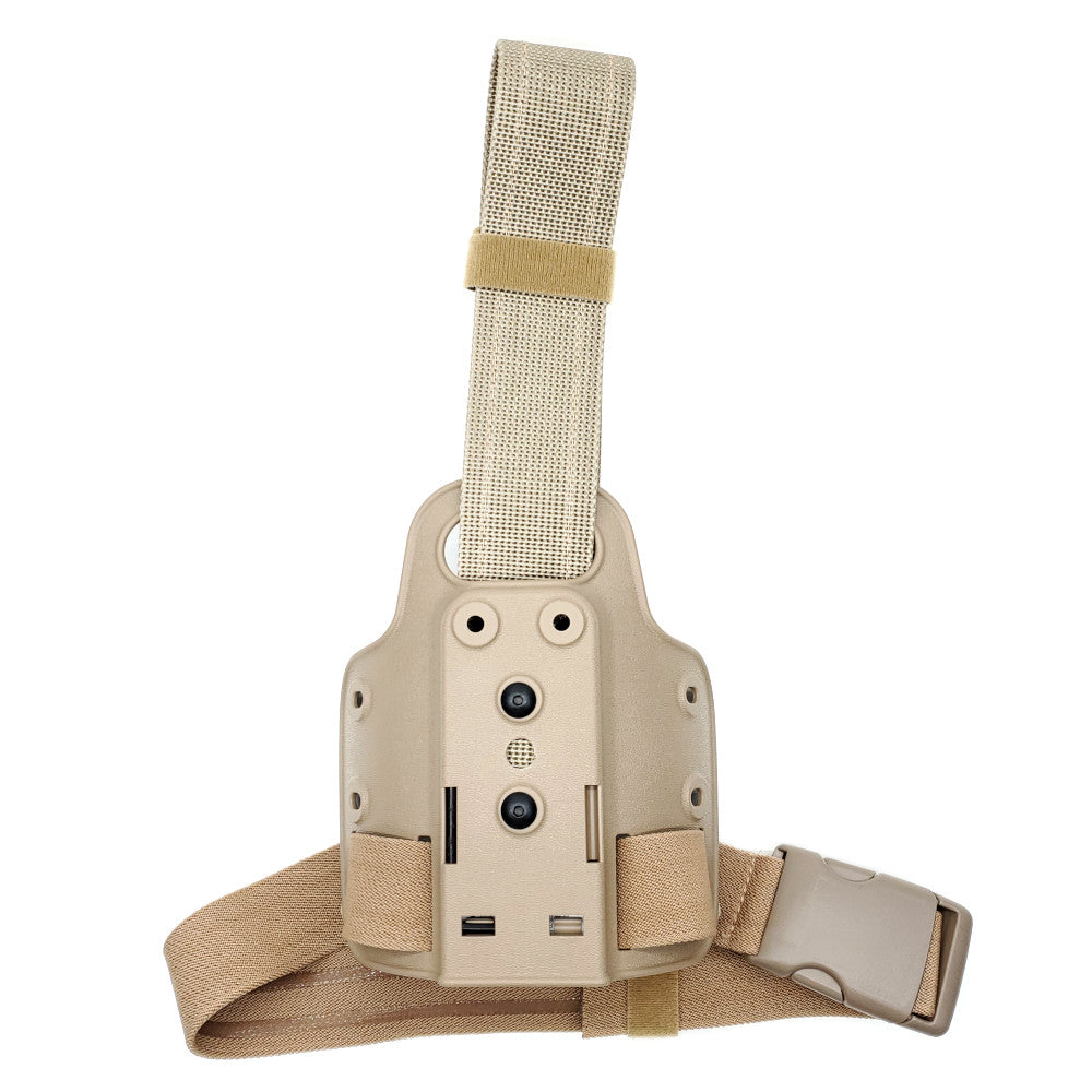Safariland 6004-10 Single Strap Leg Shroud - FDE Brown #color_fde brown