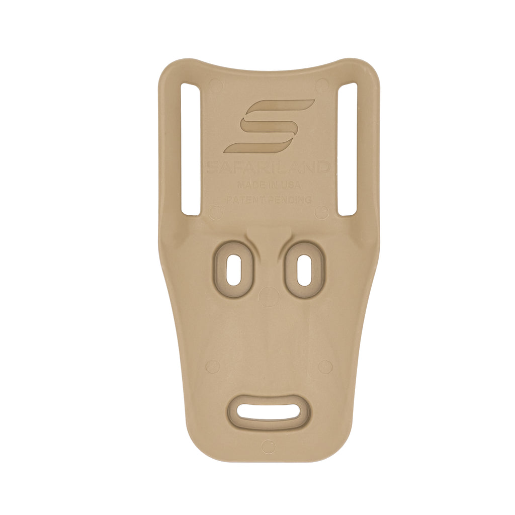 Safariland 6070 CUBL2 Mid-Ride Belt Loop – 58 mm — FDE Brown #color_fde brown