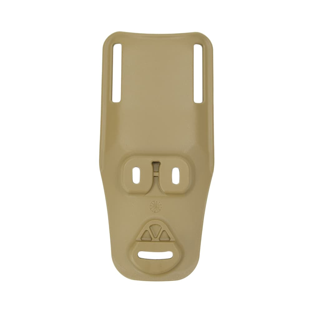 Safariland 6075 CUBL2 Low-Ride — FDE Brown, 50 mm reference photo; supplied version 58 mm