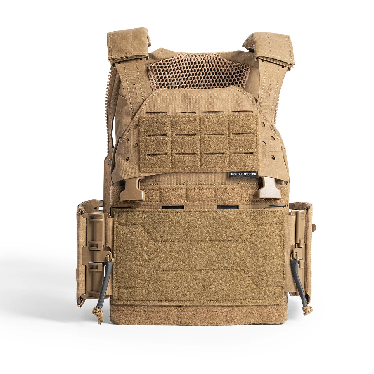Spiritus Systems LV-120 Plate Carrier Kit in Coyote Brown – Frontansicht #color_coyote brown