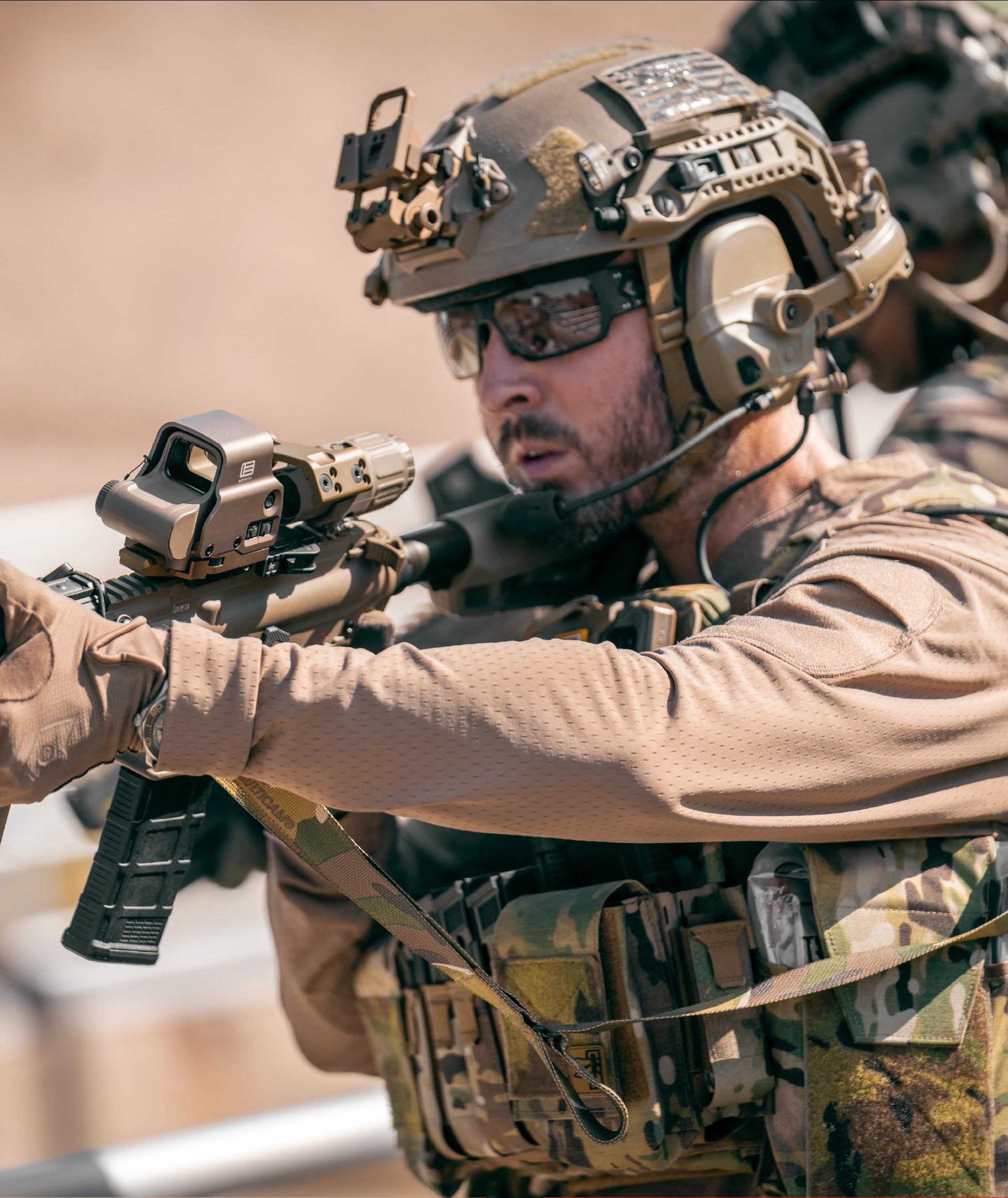 EOTECH – Zweierteam am Schießstand mit EXPS3 und Magnifier